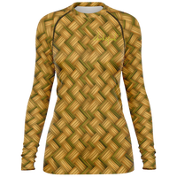 Chokefish™ Long Sleeve Rashguard Textures Woman's Shirt-004