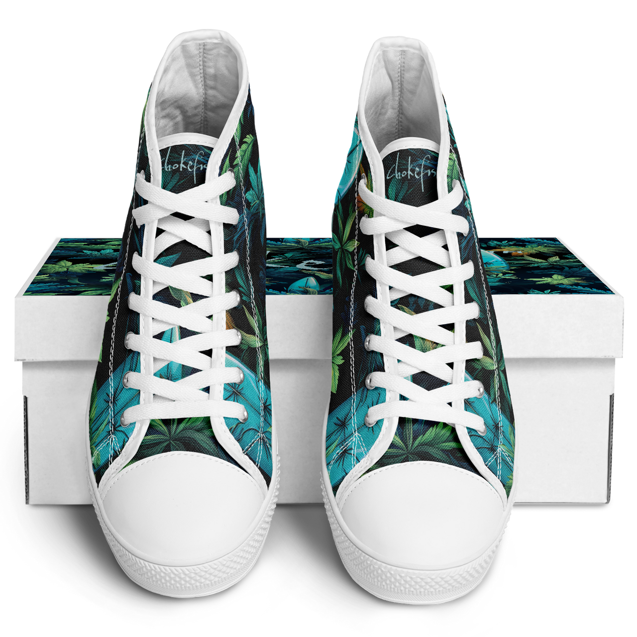 Chokefish™ Urban Peak Retro High Tops-Surfboards-001