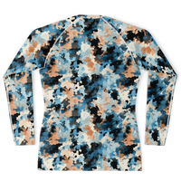 Chokefish™ Long Sleeve Rashguard Acid-Wash Men's Shirt-015
