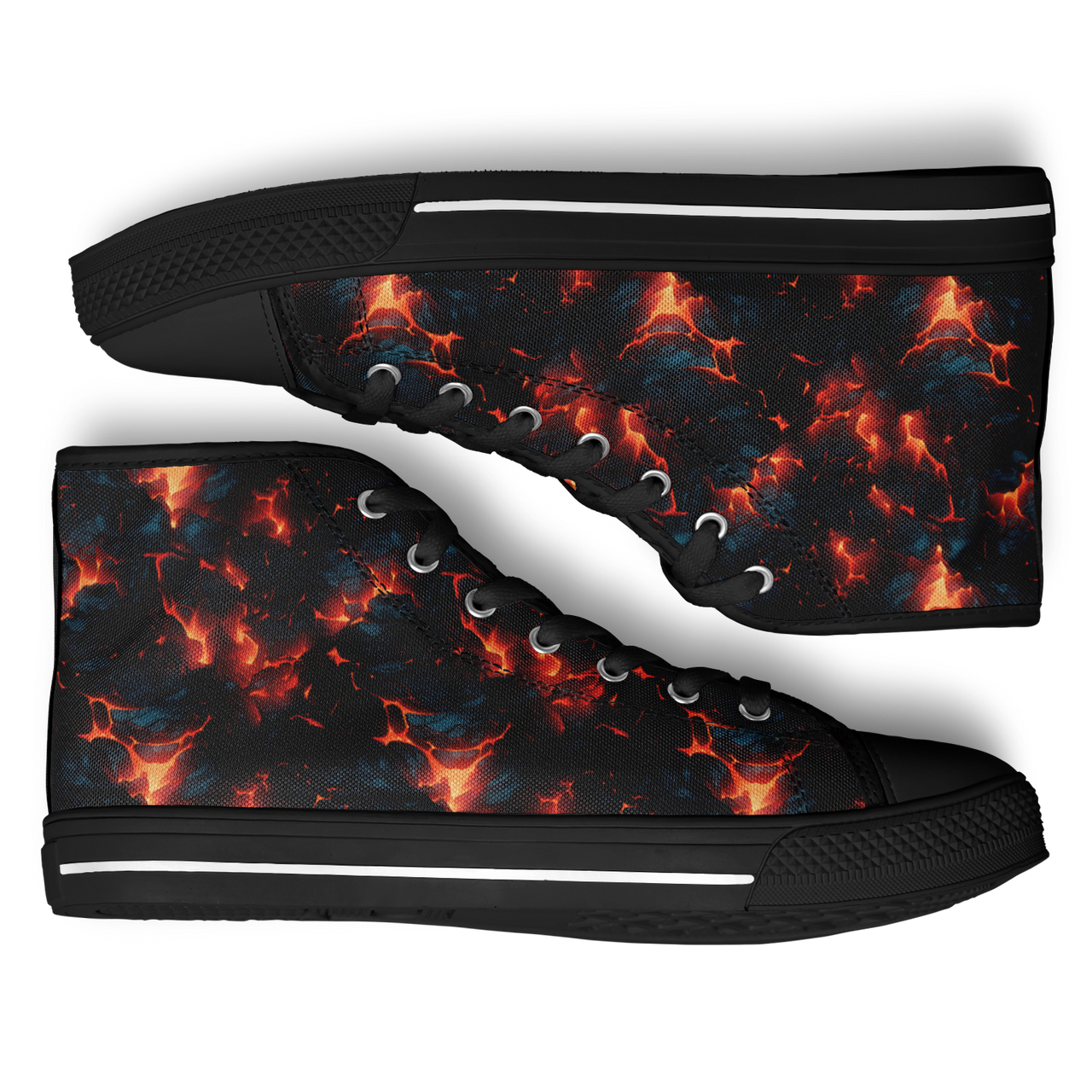 Chokefish™ Urban Peak Retro High Tops-Volcano-001-2