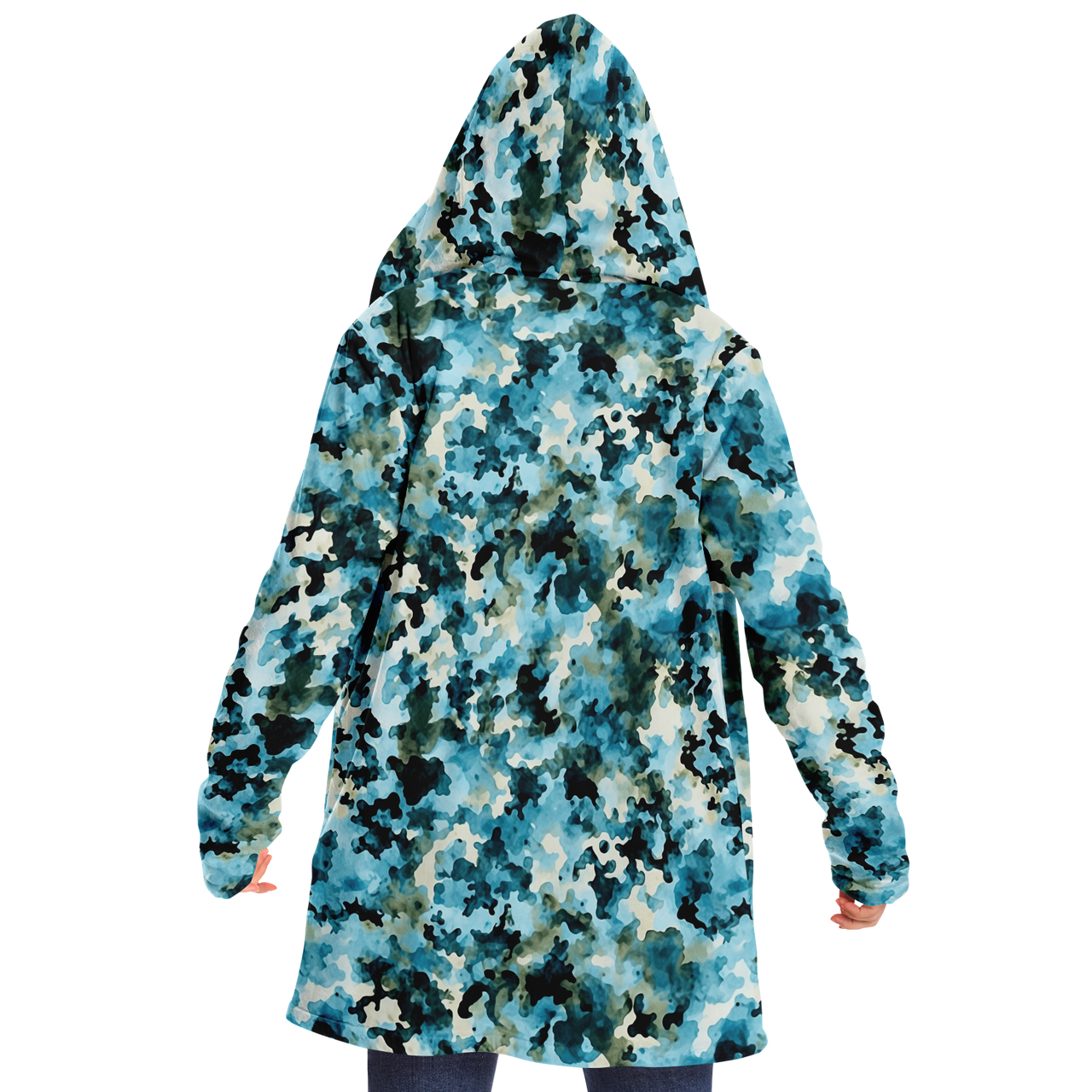 Chokefish™ Acid-Wash Cloaks Unisex-012B