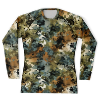 Chokefish™ Long Sleeve Rashguard Acid-Wash Men's Shirt-014