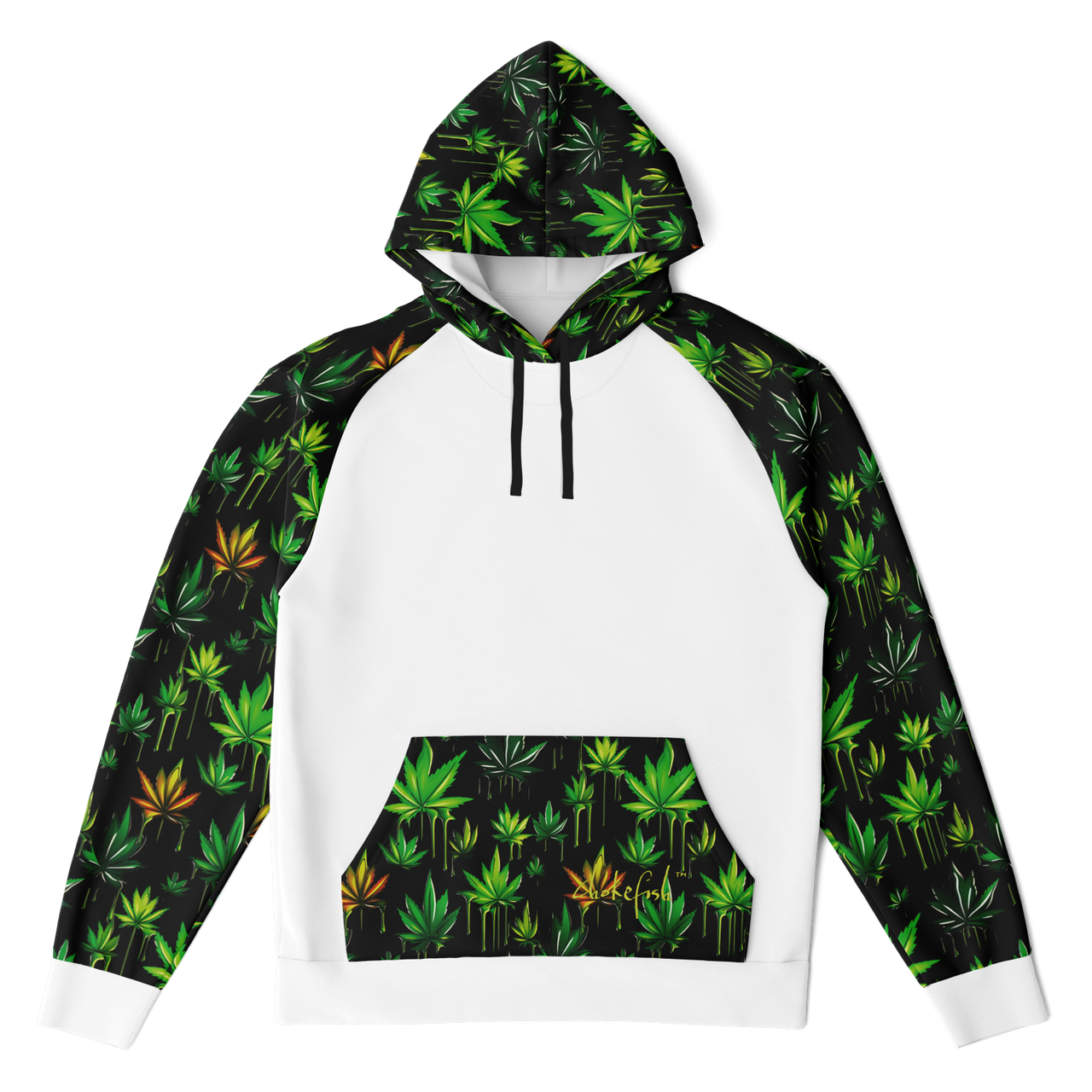 Chokefish™ Cannabis Raglan Remix-011W