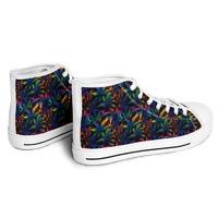 Chokefish™ Urban Peak Retro High Tops-Cannabis-011