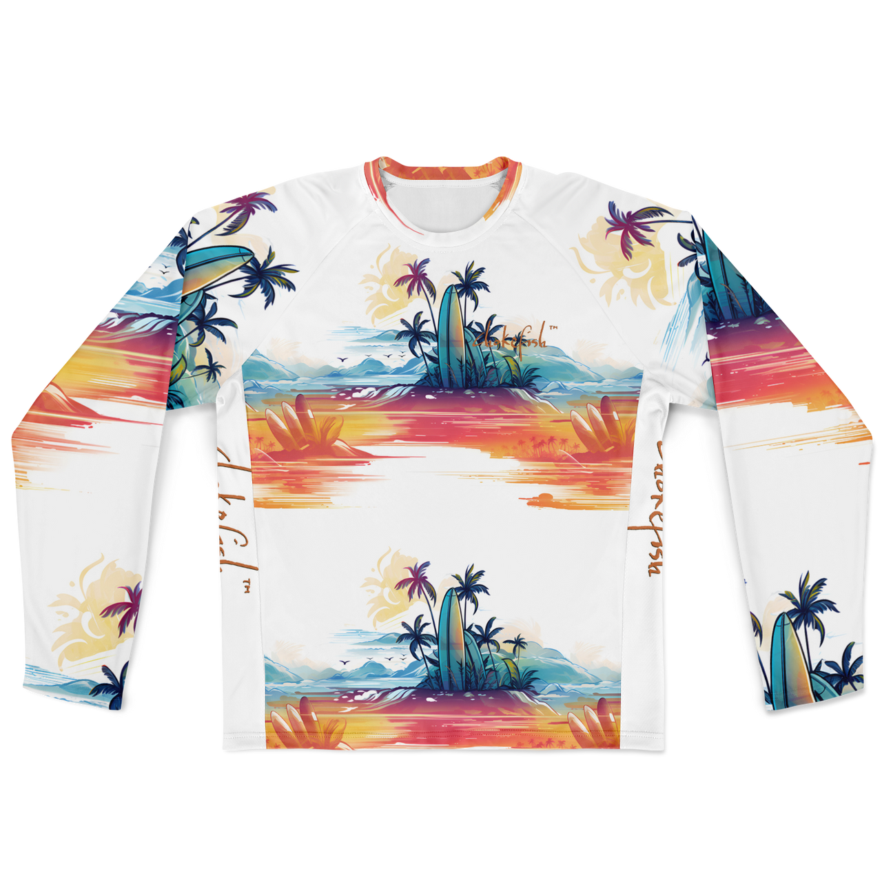 Chokefish™ Long Sleeve Every Day All Weather Surfboards Shirt Men's-003