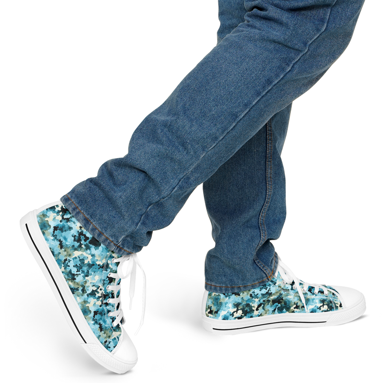 Chokefish™ Urban Peak Retro High Tops-Acid-Wash-013