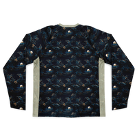 Chokefish™ Long Sleeve Every Day All Weather Trees&Boats Shirt Men's-021