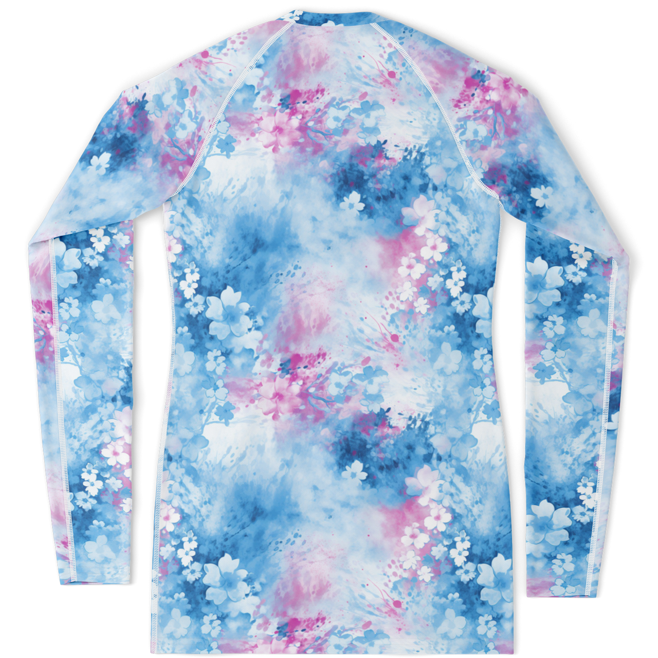 Chokefish™ Long Sleeve Rashguard Acid-Wash Woman's Shirt-006