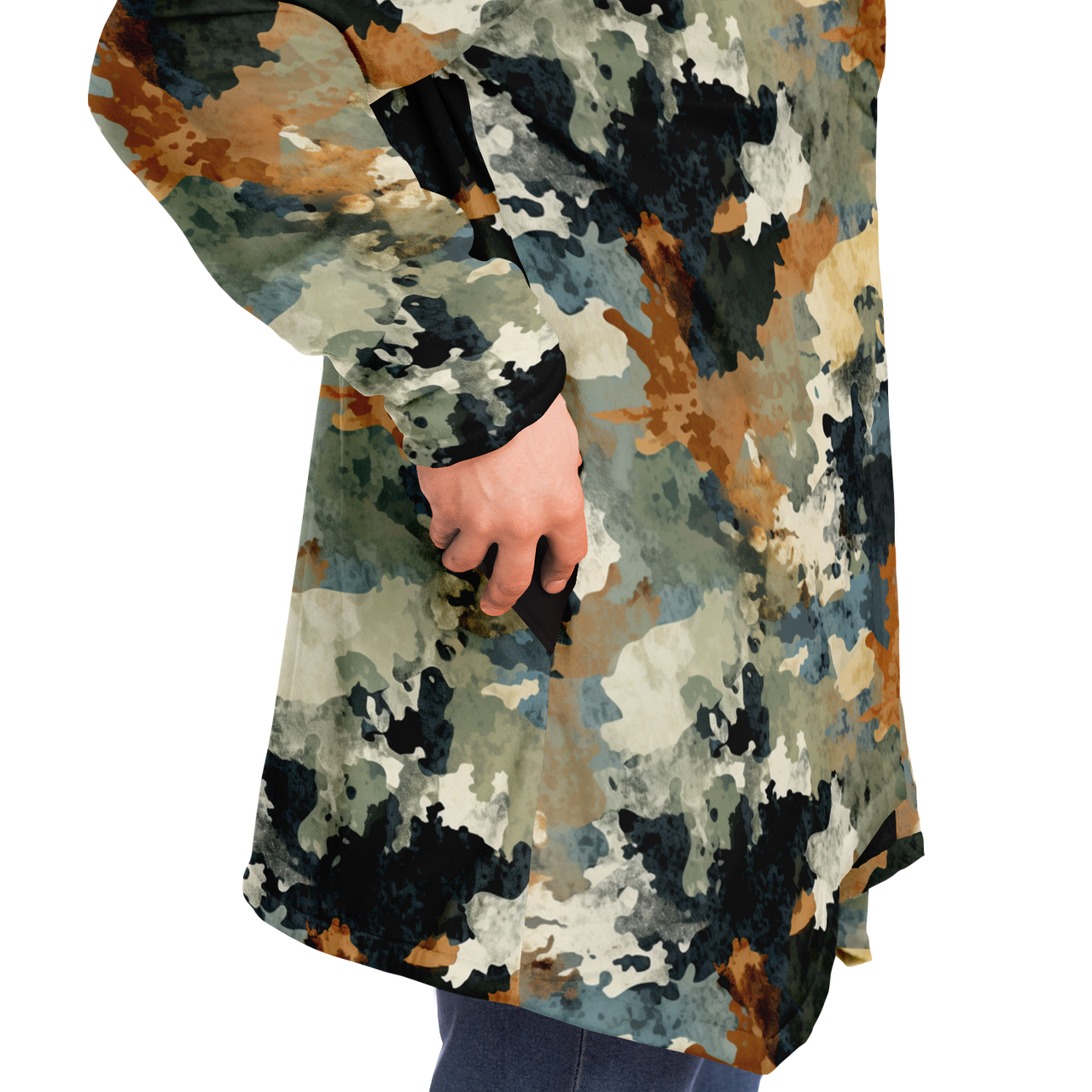 Chokefish™ Acid-Wash Cloaks Unisex-010B