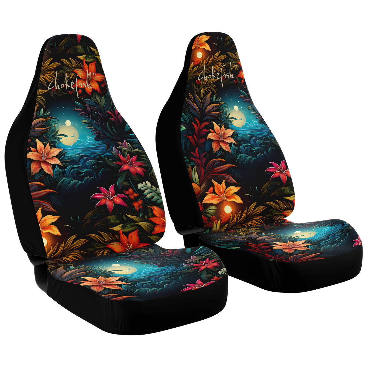 Chokefish™ Floral Seat Covers-016