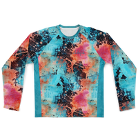 Chokefish™ Long Sleeve Every Day All Weather Acid-Wash Shirt Men's-005