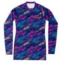 Chokefish™ Long Sleeve Rashguard Marine Woman's Shirt-006