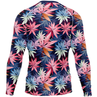 Chokefish™ Long Sleeve Rashguard Cannabis Men's Shirt-001