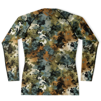 Chokefish™ Long Sleeve Rashguard Acid-Wash Men's Shirt-014