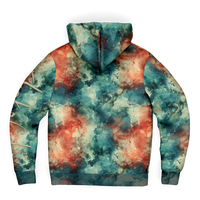 Chokefish™ Microfleece Zip-Up Hoodie Acid-Wash Colors-006B