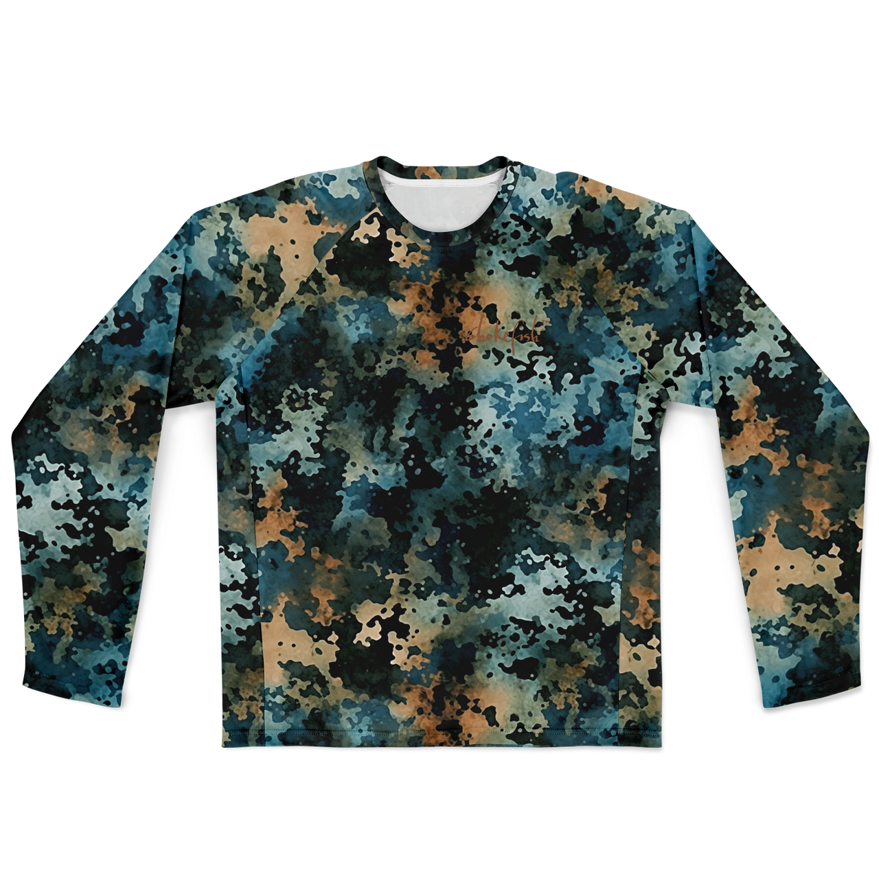 Chokefish™ Long Sleeve Every Day All Weather Acid-Wash Shirt Men's-002
