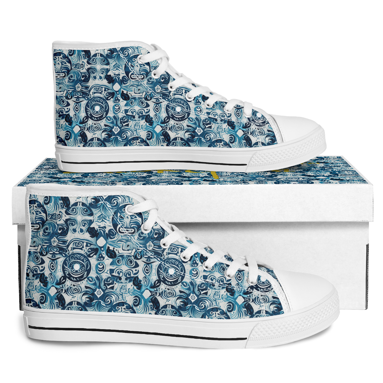 Chokefish™ Urban Peak Retro High Tops-Sun&Saltwater-003