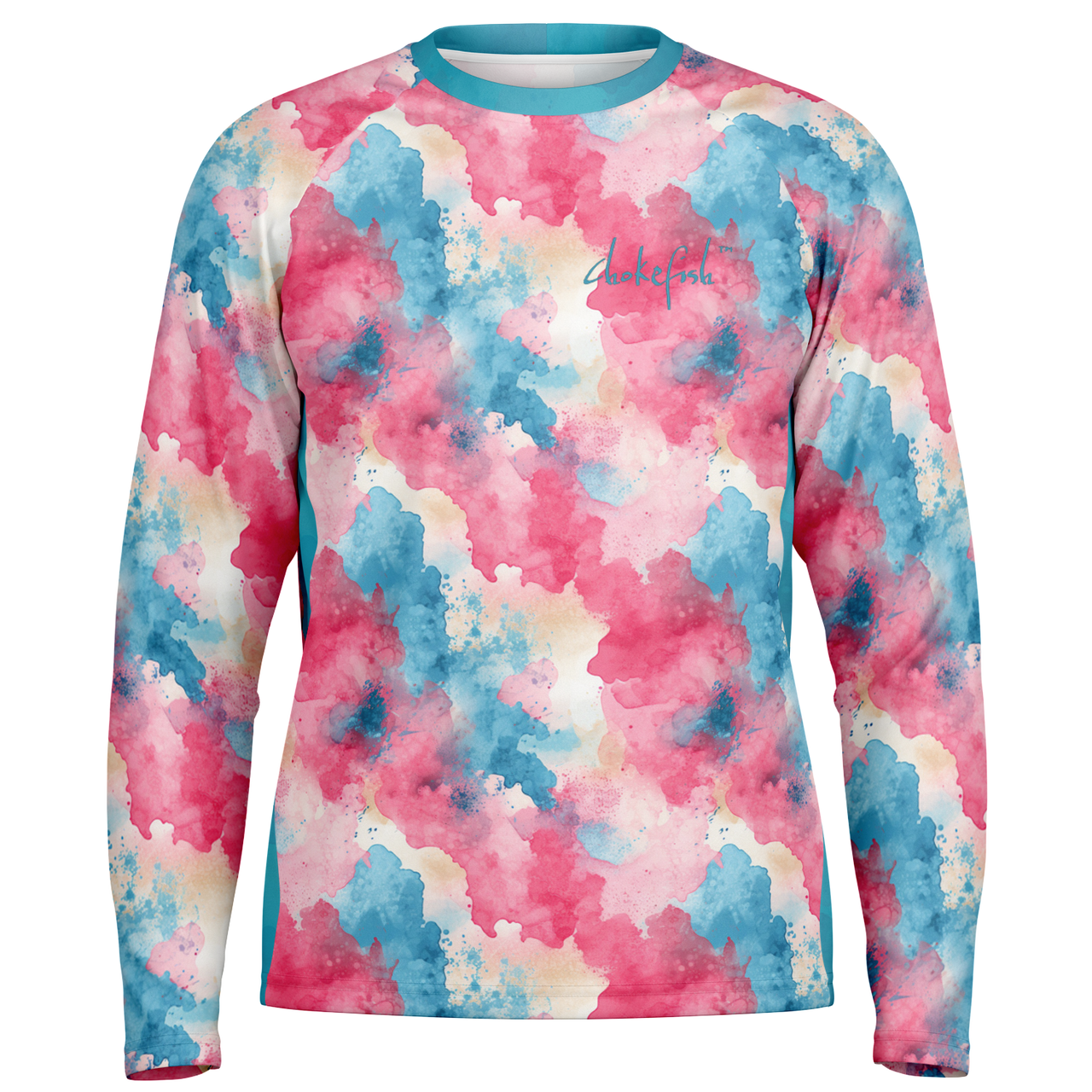 Chokefish™ Long Sleeve Every Day All Weather Acid-Wash Shirt Men's-001