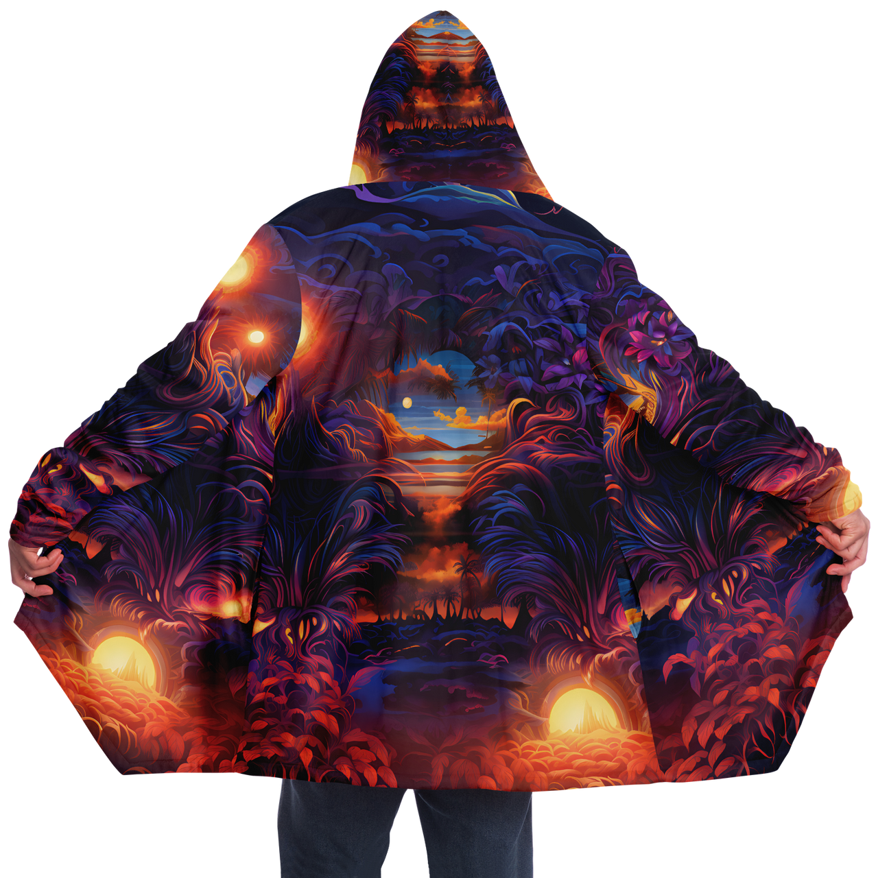 Chokefish™ Volcano Cloaks Unisex-007B