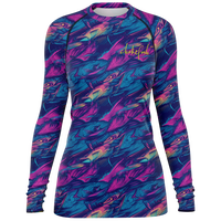 Chokefish™ Long Sleeve Rashguard Marine Woman's Shirt-006