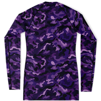 Chokefish™ Long Sleeve Rashguard Camouflage Woman's Shirt-018