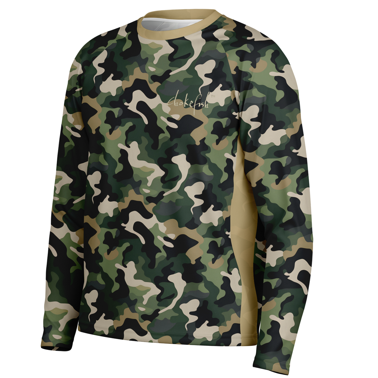 Chokefish™ Long Sleeve Every Day All Weather Camouflage Shirt Men's-001