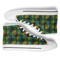 Chokefish™ Urban Peak Retro High Tops-Cannabis-003