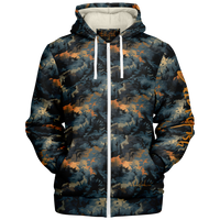 Chokefish™ Microfleece Zip-Up Hoodie Camouflage-003