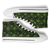 Chokefish™ Urban Peak Retro High Tops-Cannabis-002