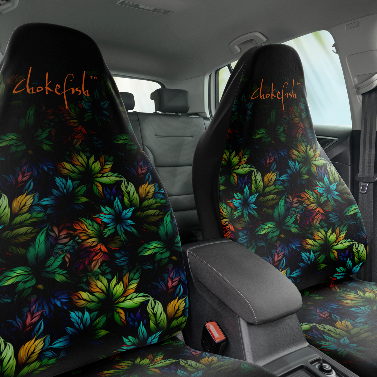 Chokefish™ Floral Seat Covers-024