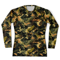 Chokefish™ Long Sleeve Rashguard Camouflage Men's Shirt-011