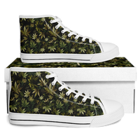Chokefish™ Urban Peak Retro High Tops-Cannabis-007