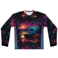 Chokefish™ Long Sleeve Every Day All Weather Trees&Boats Shirt Men's-010