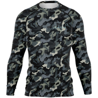 Chokefish™ Long Sleeve Rashguard Camouflage Men's Shirt-004
