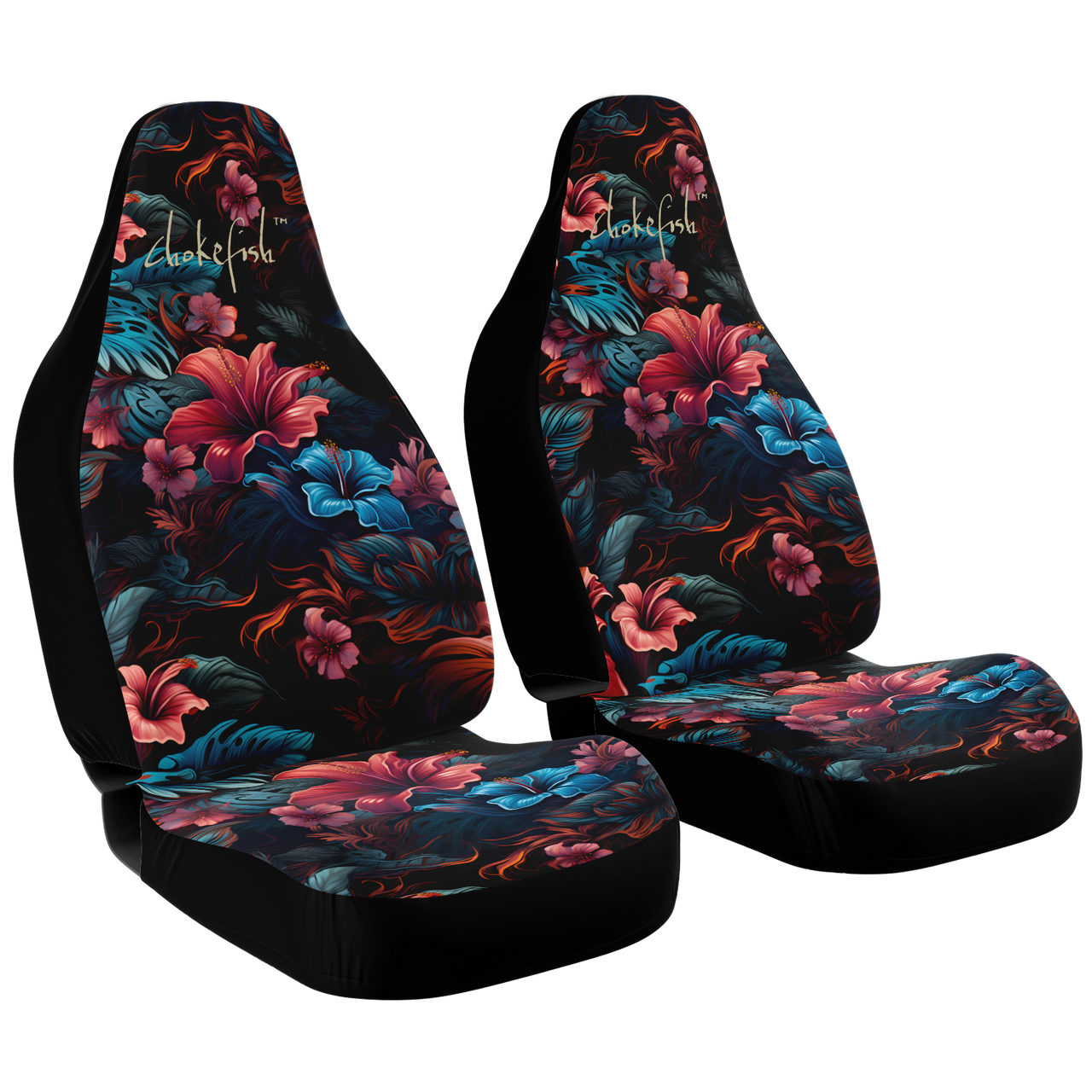 Chokefish™ Floral Seat Covers-018