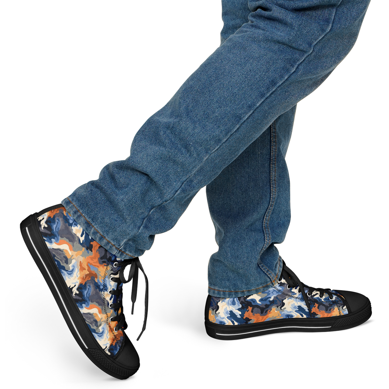 Chokefish™ Urban Peak Retro High Tops-Camouflage-006B