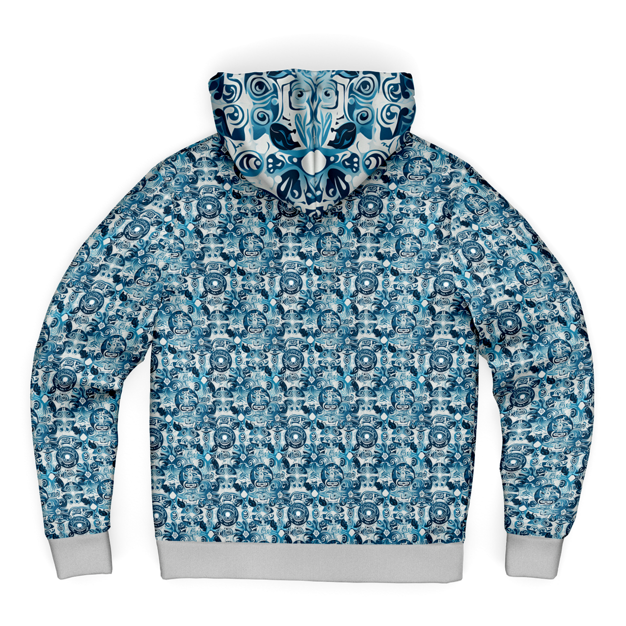 Chokefish™ Microfleece Zip-Up Hoodie Sun&Saltwater-002