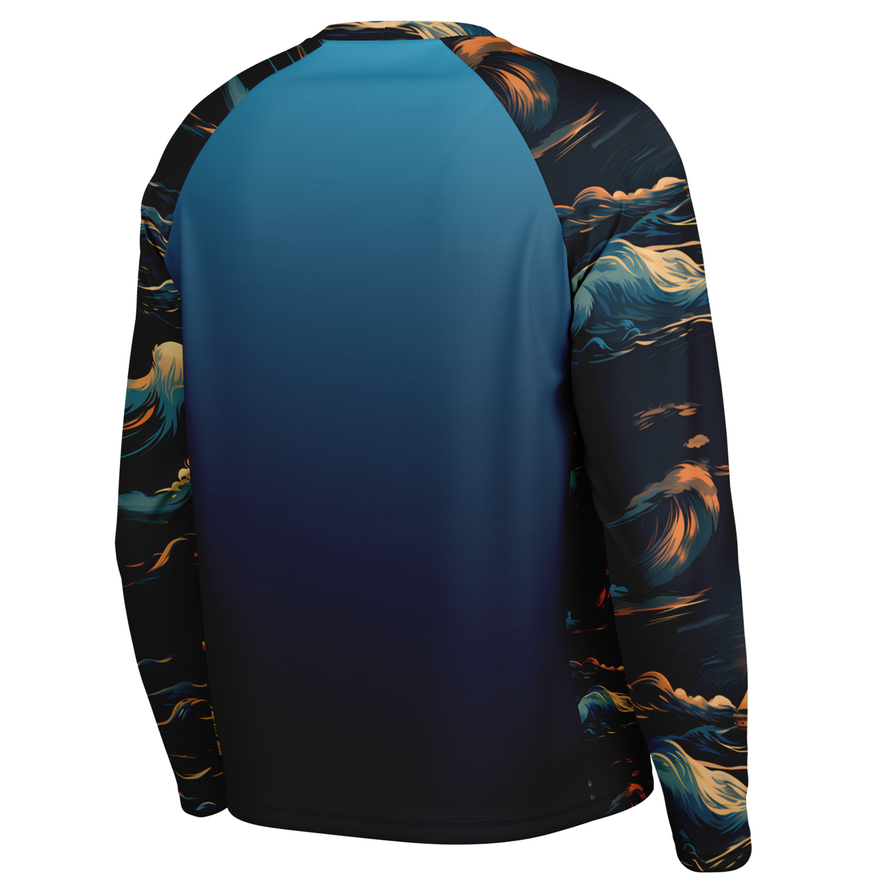 Chokefish™ Long Sleeve Every Day All Weather Trees&Boats Shirt Men's-015