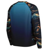 Chokefish™ Long Sleeve Every Day All Weather Trees&Boats Shirt Men's-015