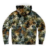 Chokefish™ Microfleece Zip-Up Hoodie Acid-Wash Colors-016