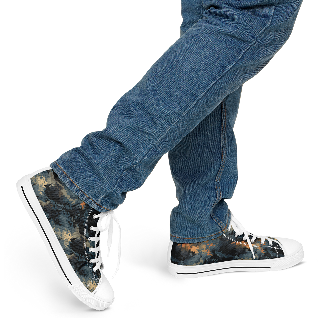 Chokefish™ Urban Peak Retro High Tops-Camouflage-005