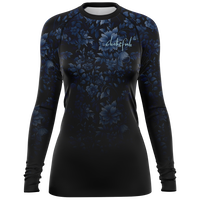 Chokefish™ Long Sleeve Rashguard Floral Woman's Shirt-002