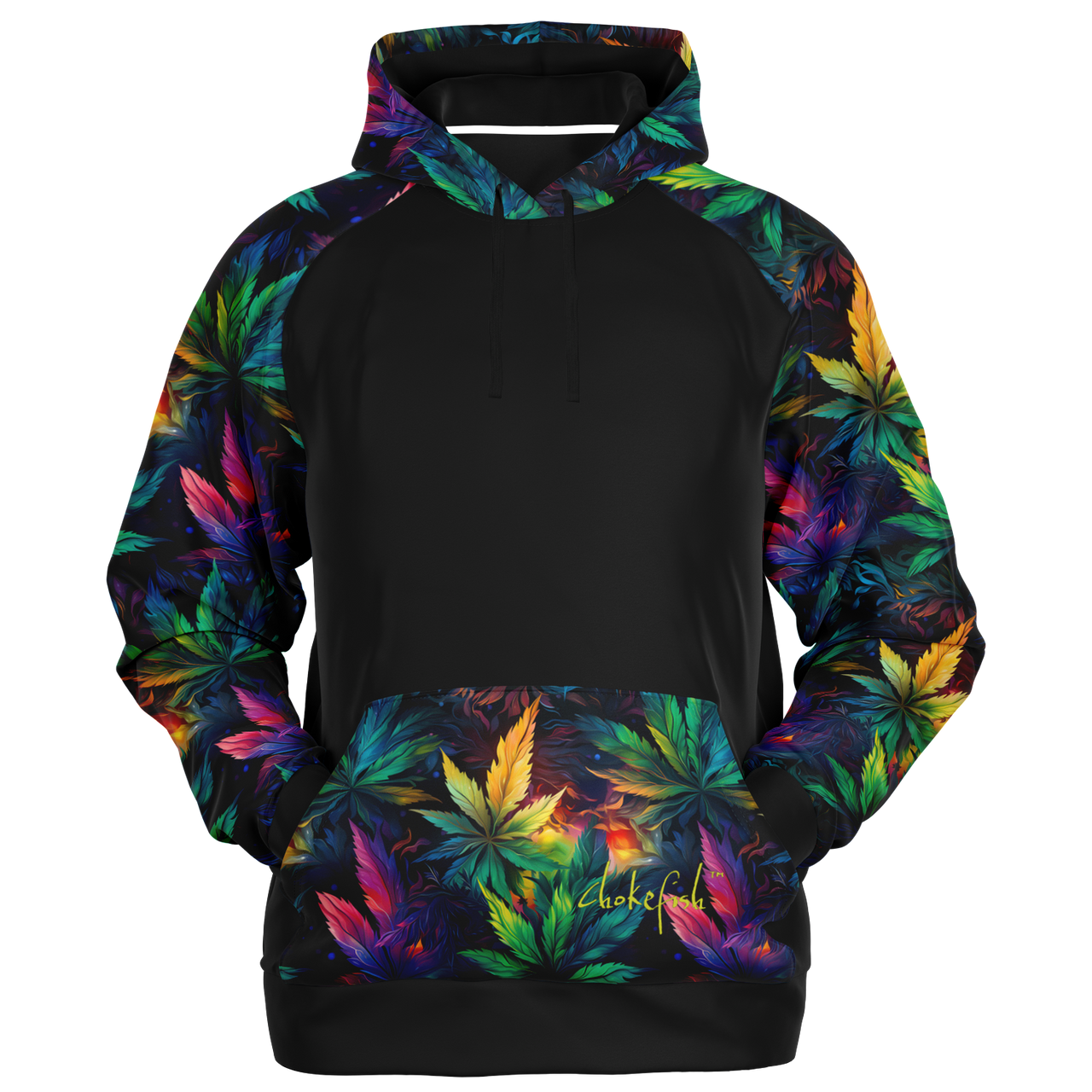 Chokefish™ Cannabis Raglan Remix-021B
