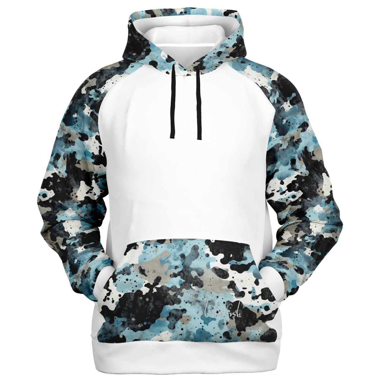 Chokefish™ Acid Wash Raglan Remix - 010W