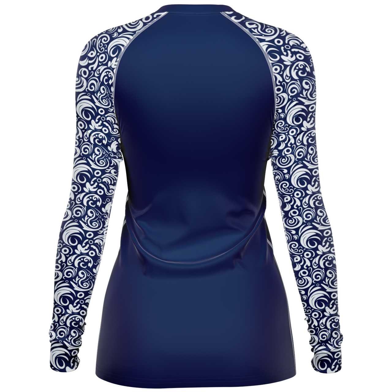 Chokefish™ Long Sleeve Rashguard Maori Woman's Shirt-003