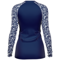 Chokefish™ Long Sleeve Rashguard Maori Woman's Shirt-003