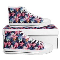 Chokefish™ Urban Peak Retro High Tops-Cannabis-001