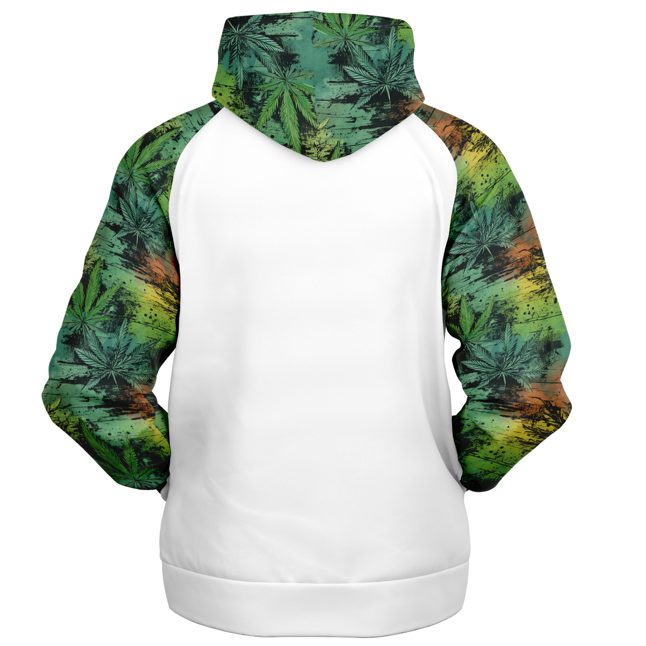 Chokefish™ Cannabis Raglan Remix-006W