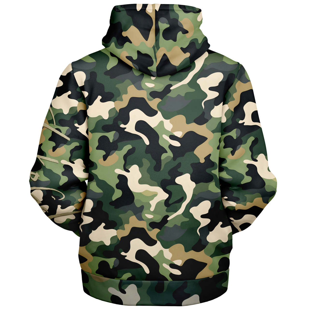 Chokefish™ Microfleece Zip-Up Hoodie Camouflage-002