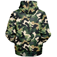 Chokefish™ Microfleece Zip-Up Hoodie Camouflage-002